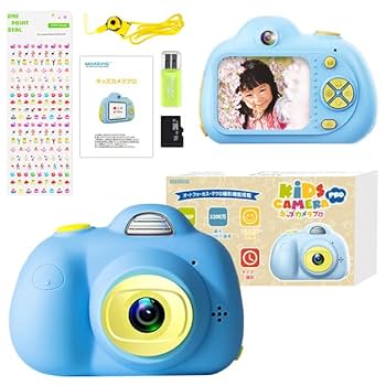 Amazon.co.jp: 子供用 カメラ キッズカメラPRO 16GBSDカード付